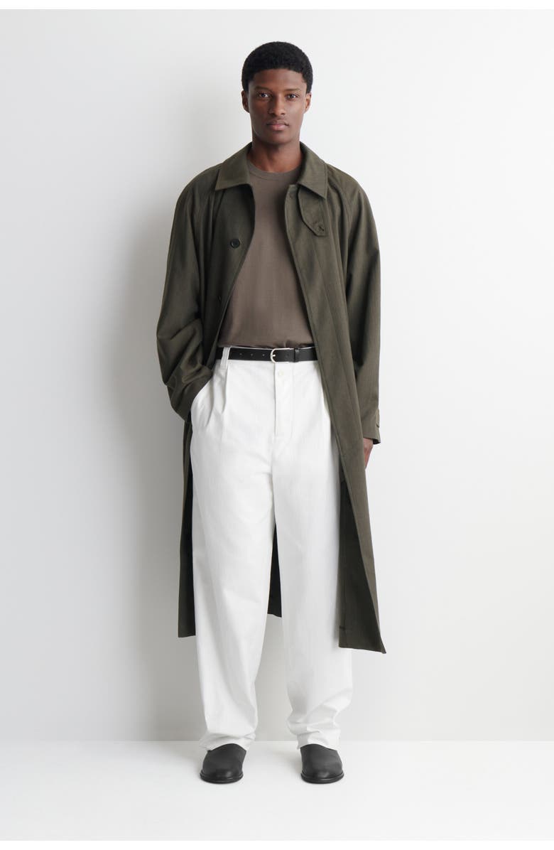 COS Knitted Cotton T-shirt, Alternate, color, Light Brown