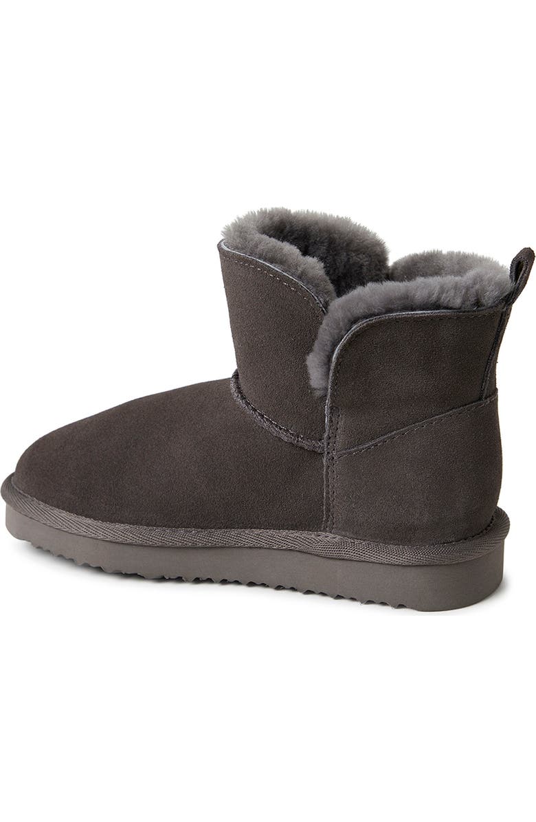 DEARFOAMS Kids' Fireside Bunbury Genuine Shearling Boot, Alternate, color, Grey