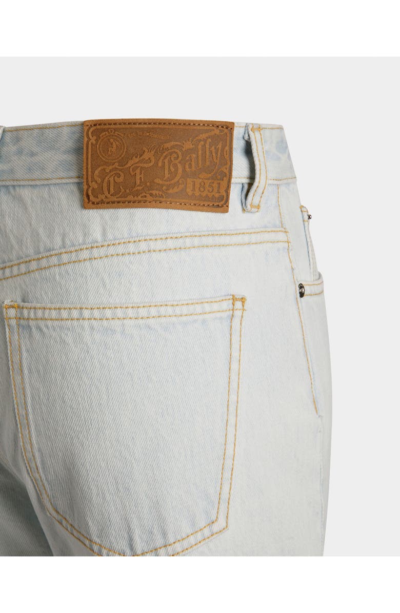 Bally Denim Pants in Cotton, Alternate, color, Blue