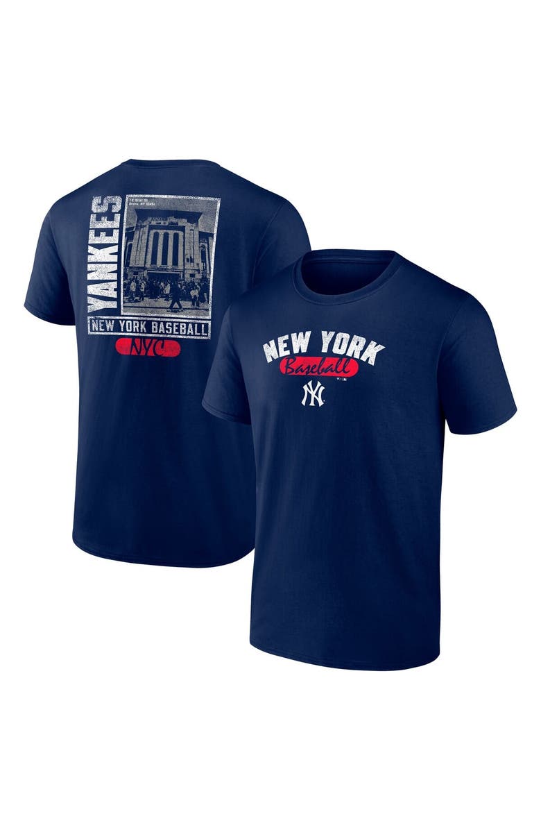 FANATICS Men's Fanatics Navy New York Yankees Flyer T-Shirt, Alternate, color, Navy