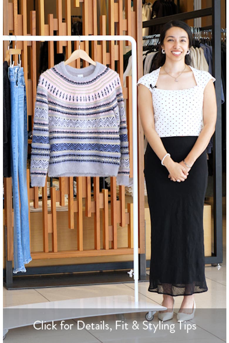 Cozy Fair Isle Sweater video