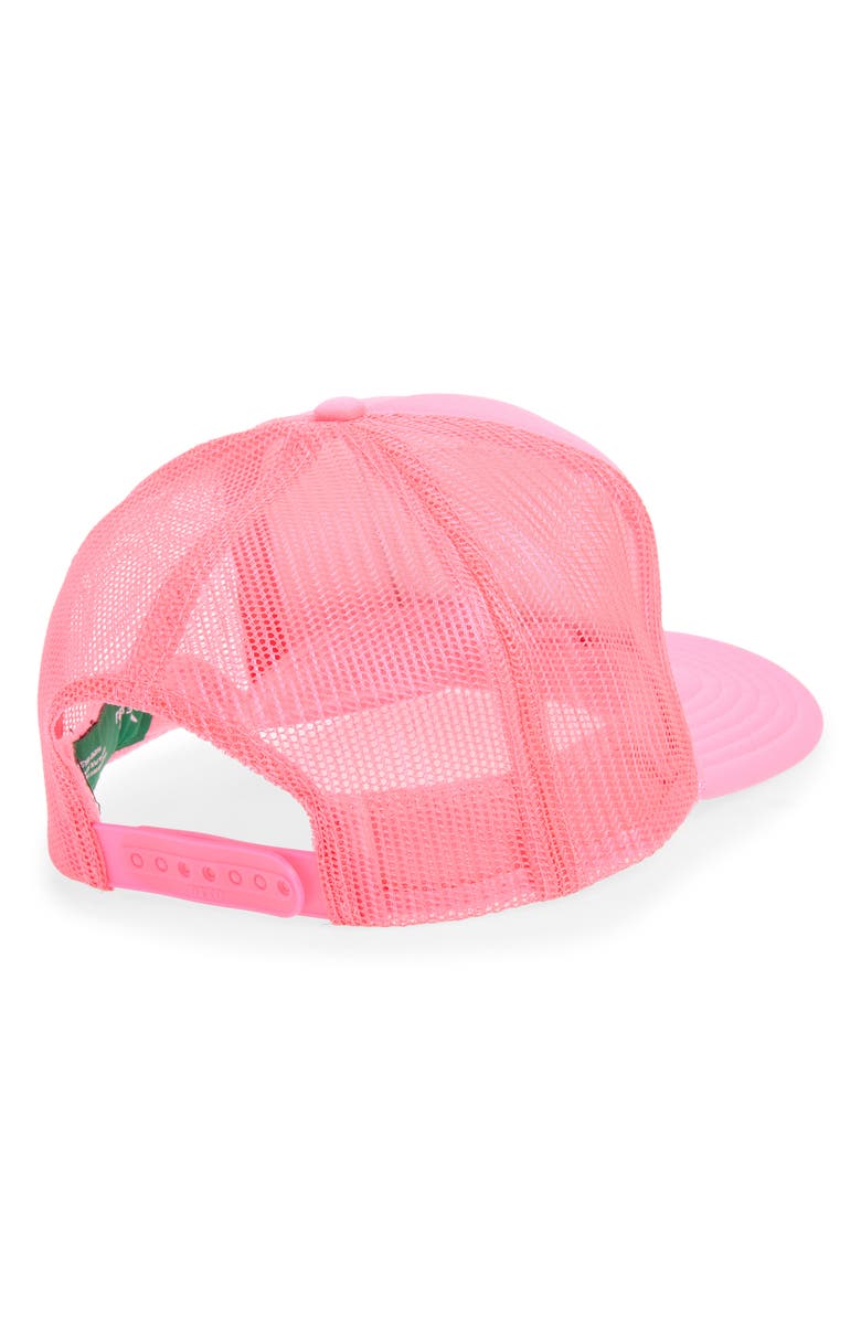 Friday Feelin’ Out of Office Trucker Hat, Alternate, color, Pink