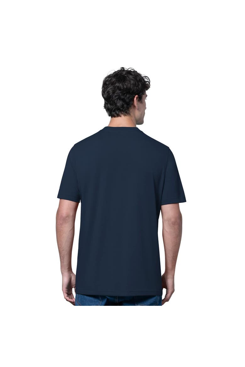 Men's Starter  Heather Gray/Navy Cleveland Guardians Two-Pack Long Sleeve & Short Sleeve T-Shirt Set, Alternate, color, Navy