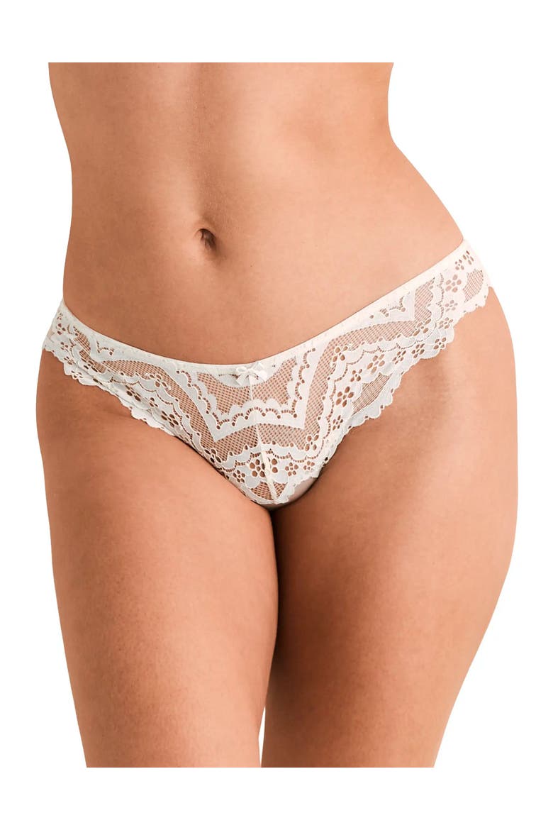 Farrah Bikini Panties, Main, color, Light white
