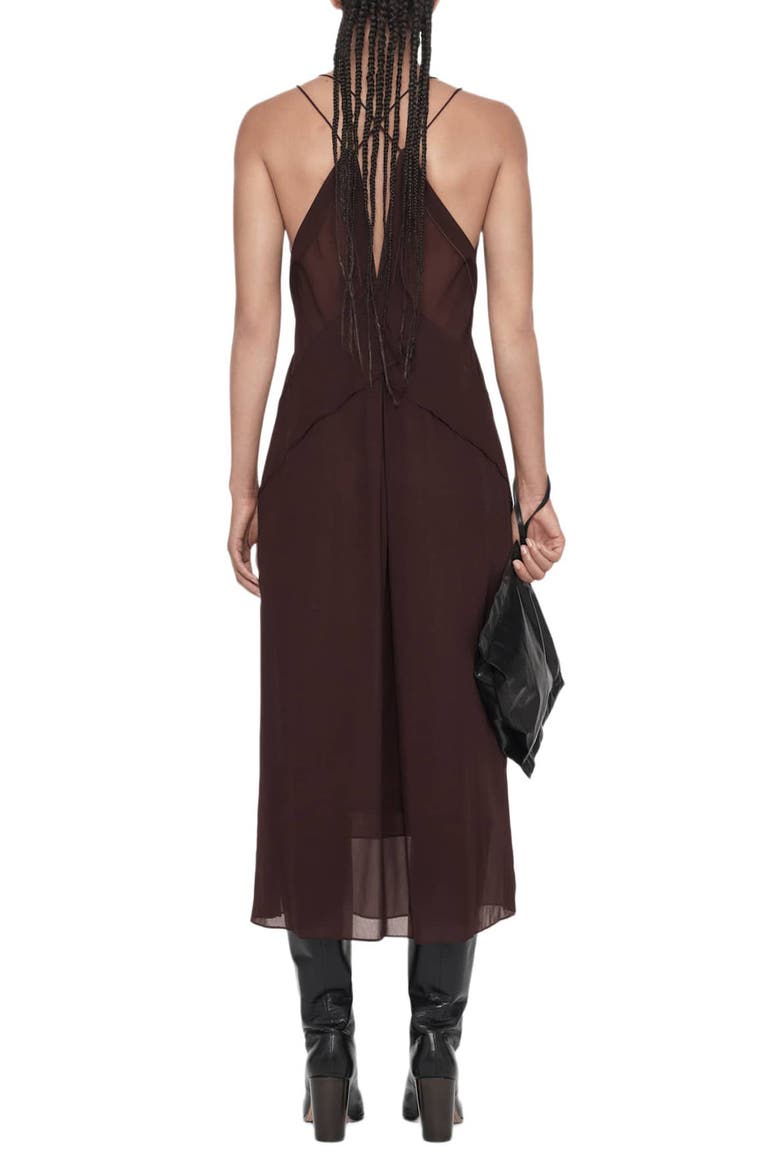 Fawn Midi Slipdress, Alternate, color, OXBLOOD RED