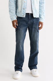 True Religion Cargo Pocket Skinny Jeans