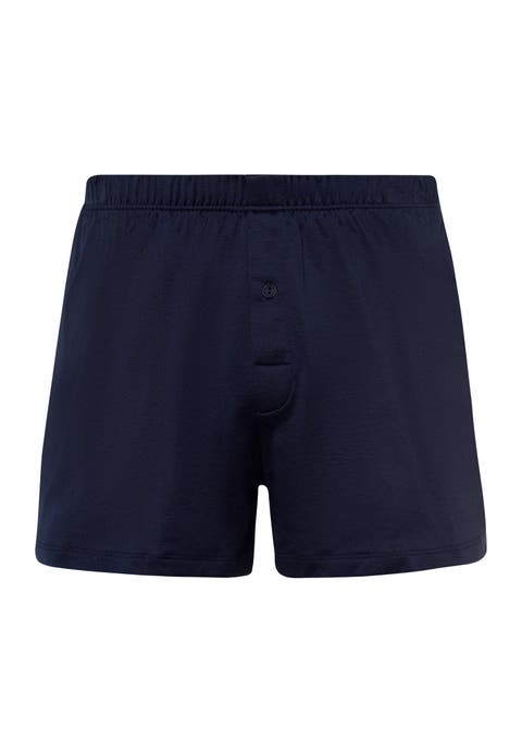 Cotton Sporty Button Fly Cotton Boxer