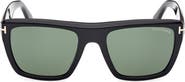 TOM FORD 55mm Square Sunglasses