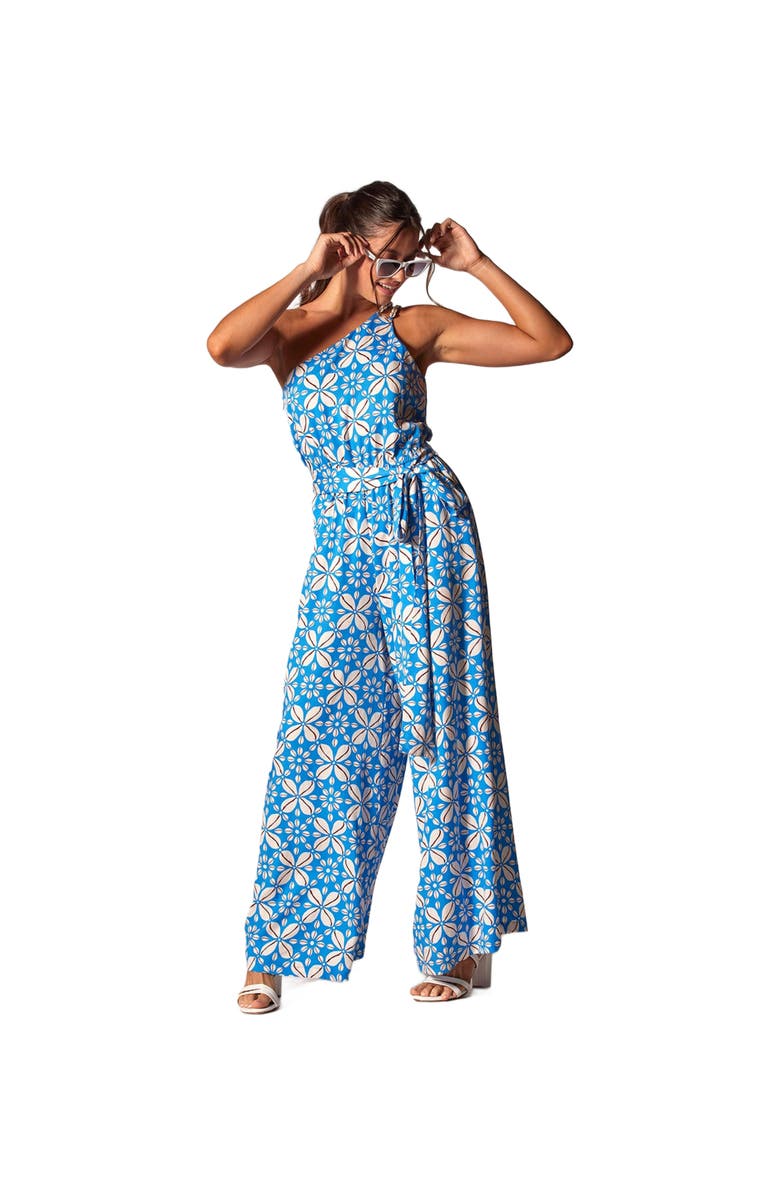 Tori Richard Flowrie Libby Jumpsuit, Main, color, 