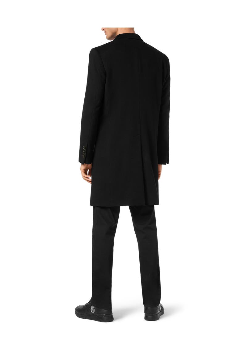 Long Cashmere Coat Men, Alternate, color, black