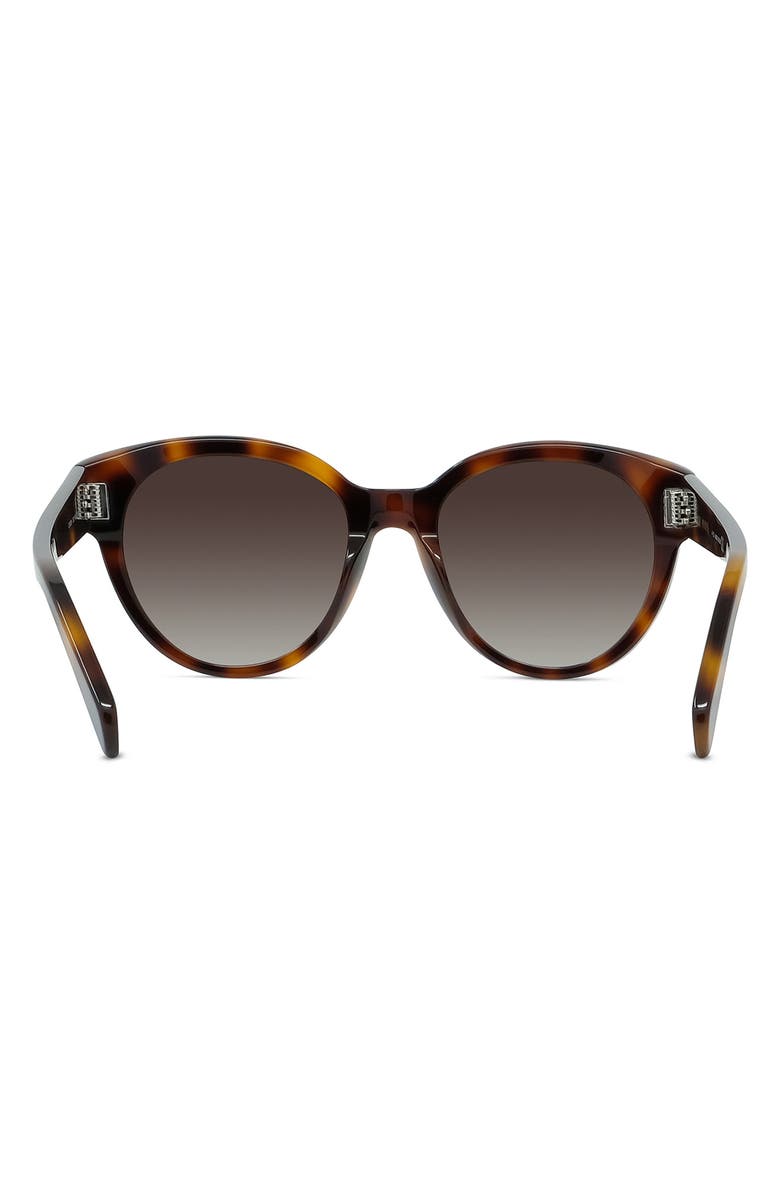 CELINE 54mm Gradient Round Sunglasses, Alternate, color, 