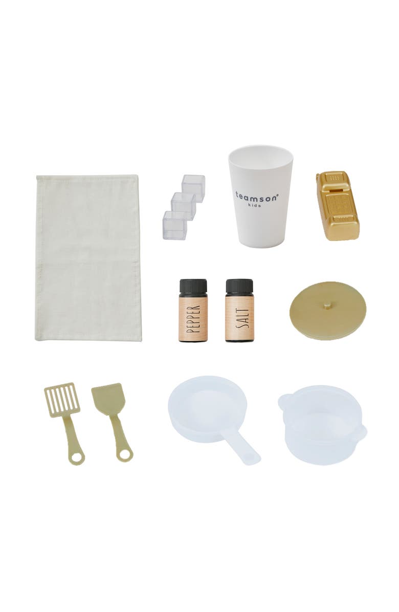 Teamson Kids Chef Cyprus Kitchen Playset, Alternate, color, Light Oak/ White