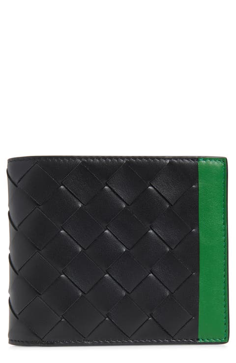 Intrecciato Leather Bifold Wallet