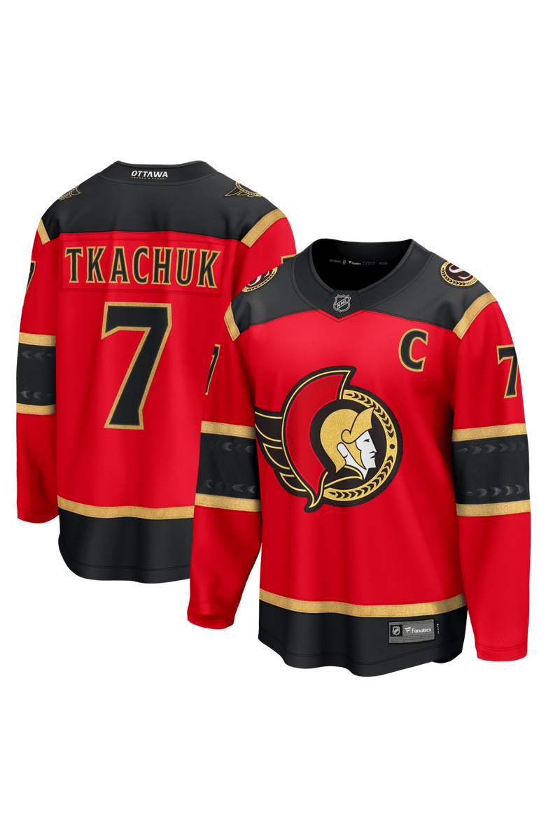 FANATICS Men's Fanatics Brady Tkachuk Red Ottawa Senators Alternate Breakaway Jersey, Main, color, Red