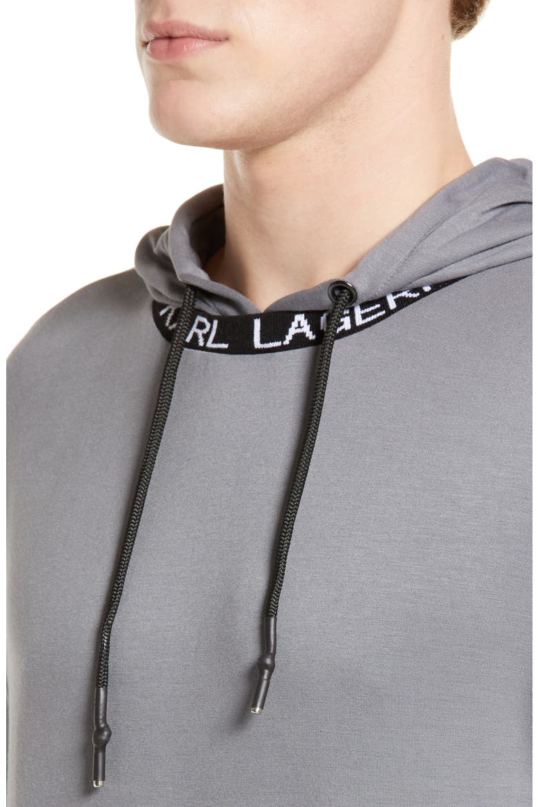 Kidult Short Sleeve Hoodie, Alternate, color, GREY