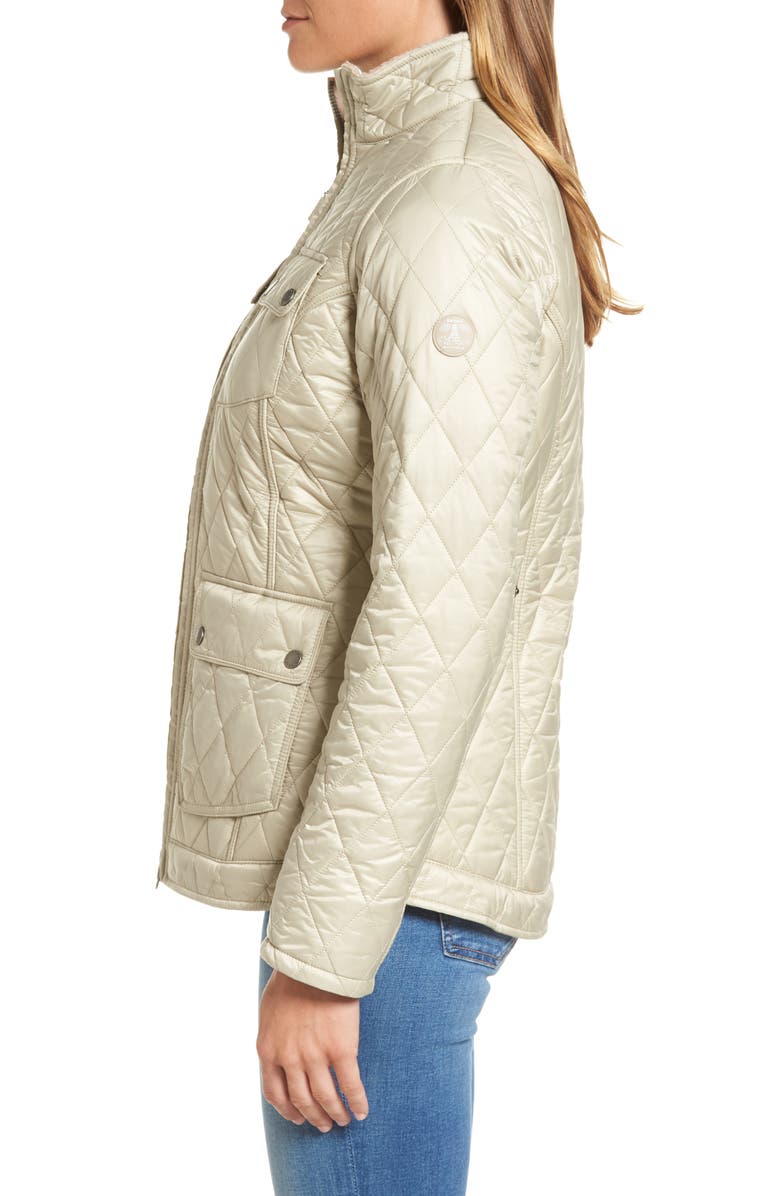 Barbour Filey Water Resistant Quilted Jacket, Alternate, color,