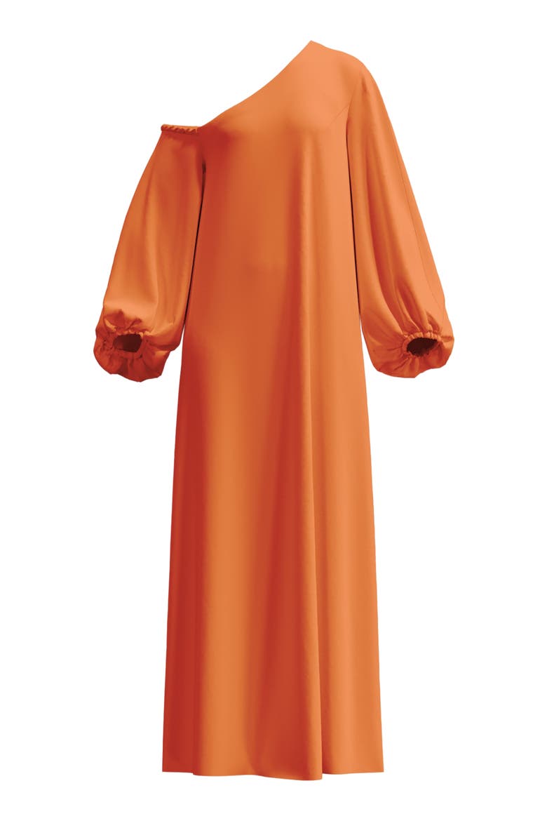 Niva Dress, Alternate, color, Solid Orange