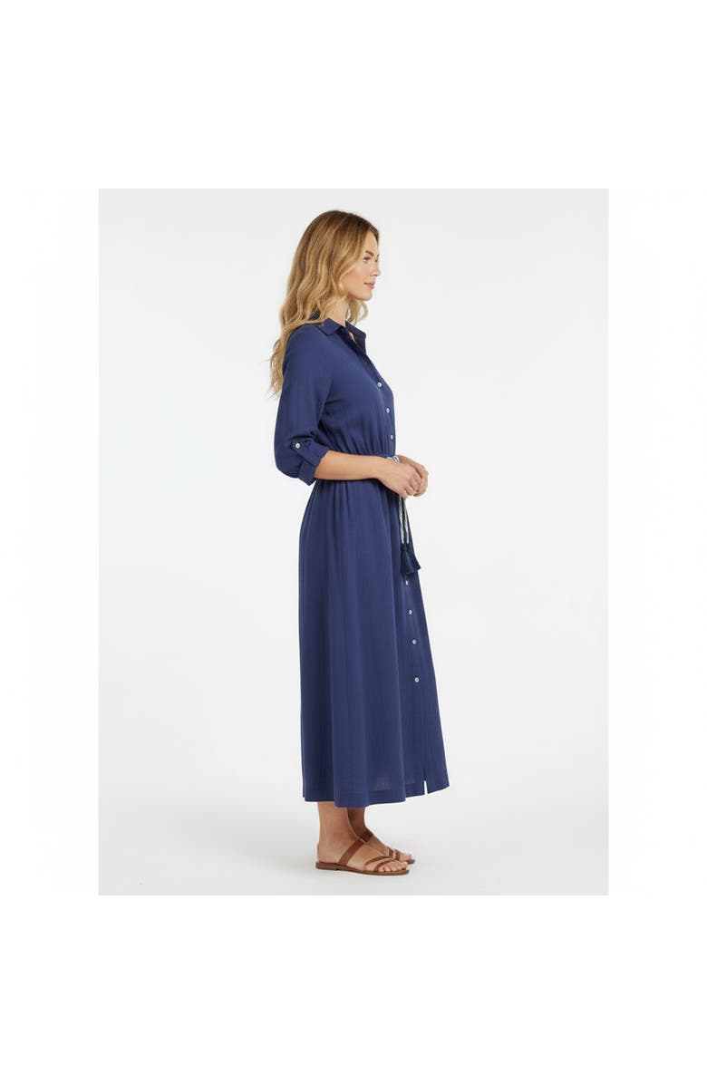 Mer St. Barth Anais Women's Shirtdress, Alternate, color, Blue