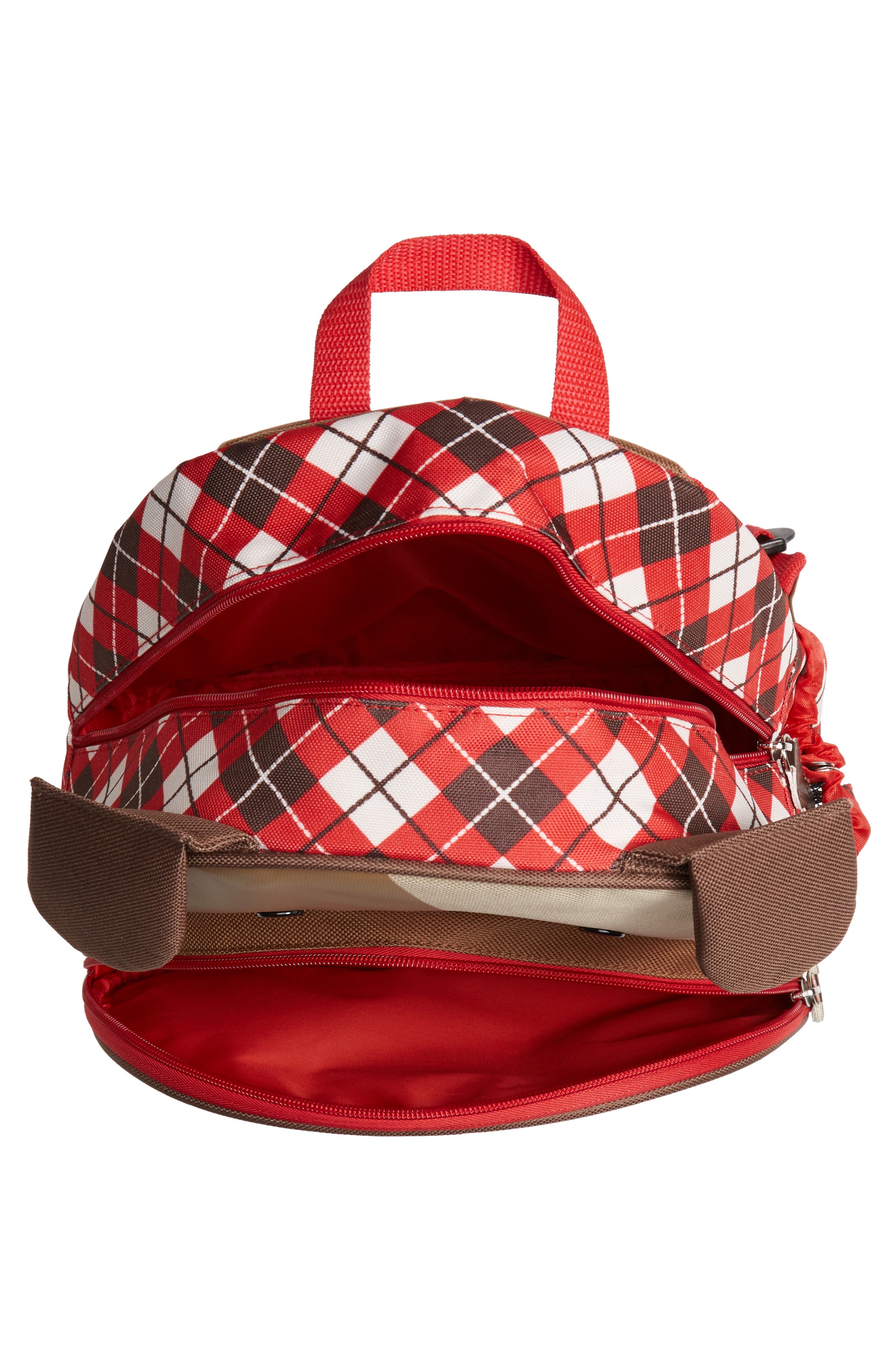 Zoo Pack Bulldog Backpack, Alternate, color, MULTI