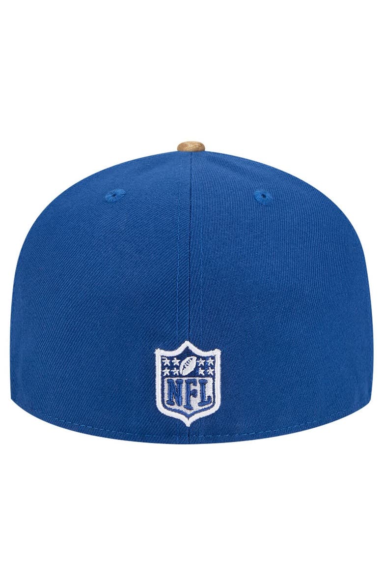 New Era Men's New Era Royal Indianapolis Colts Active Two-Tone Camo 59FIFTY Fitted Hat, Alternate, color, Royal