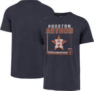 '47 Men's '47  Navy Houston Astros Cooperstown Collection Borderline Franklin T-Shirt