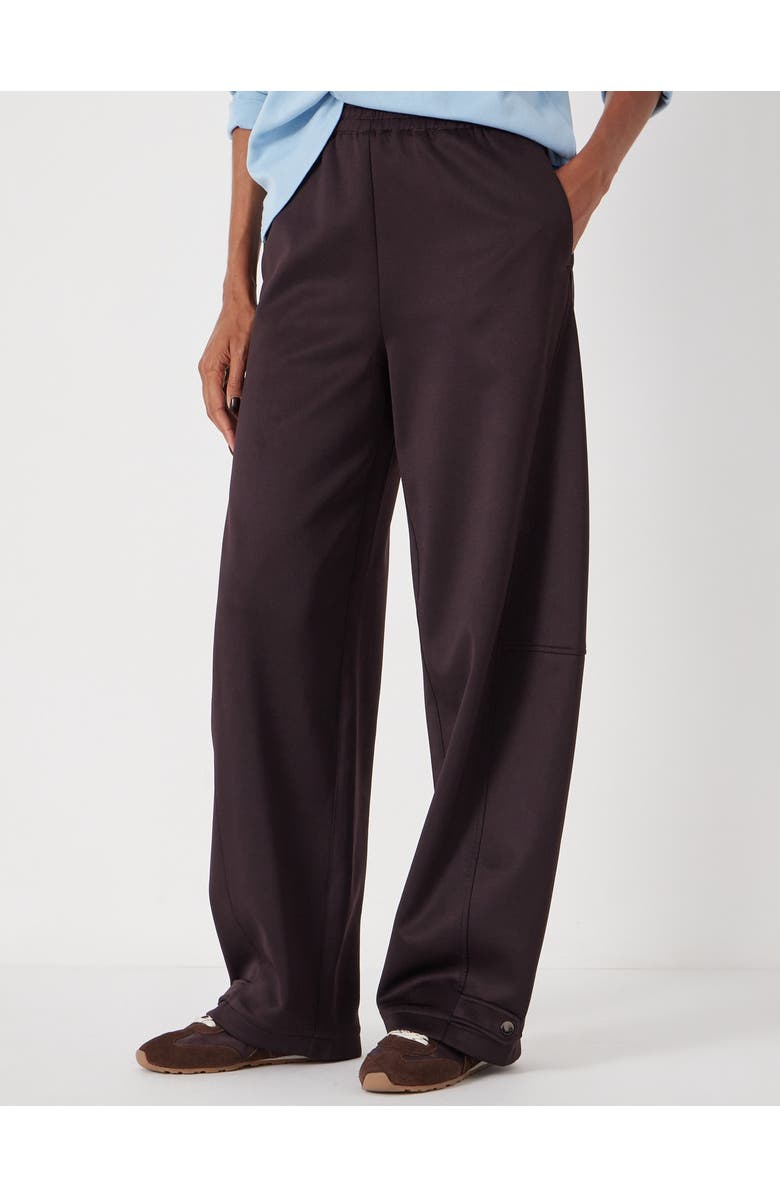 Hush Barrel Leg Jogger, Main, color, Burgundy Purple