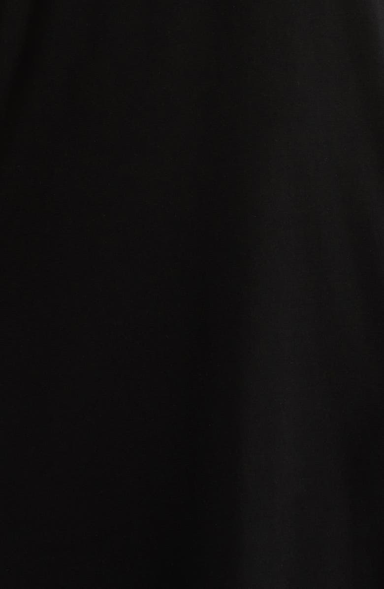 AK ANNE KLEIN Double Flutter Sleeve A-Line Dress, Alternate, color, Anne Black