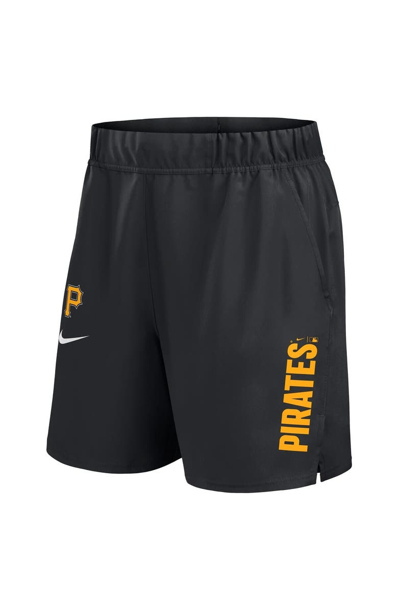 Nike Men's Nike Black Pittsburgh Pirates Woven Victory Performance Shorts, Alternate, color, Black