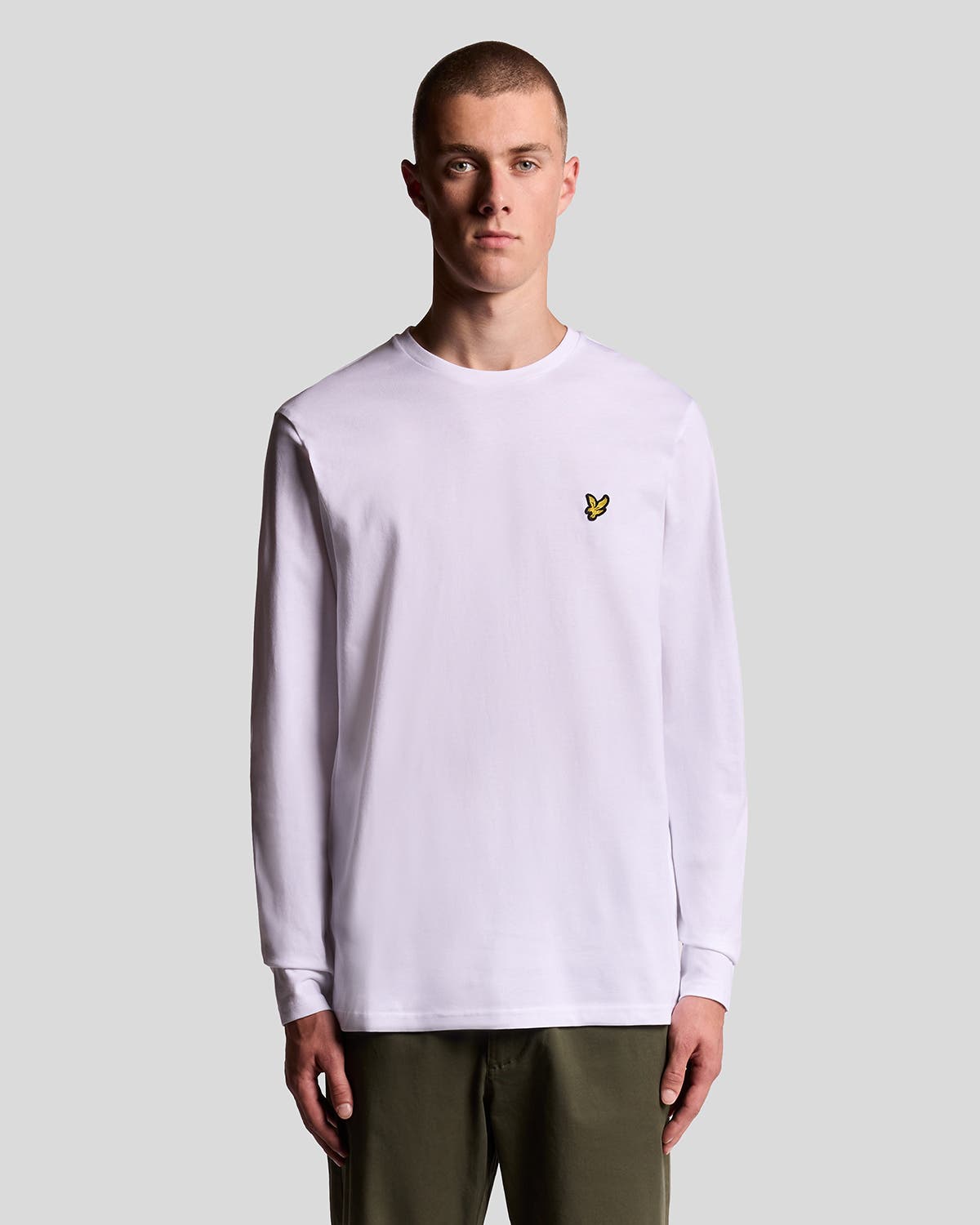 Plain Long Sleeve T-Shirt - image 3