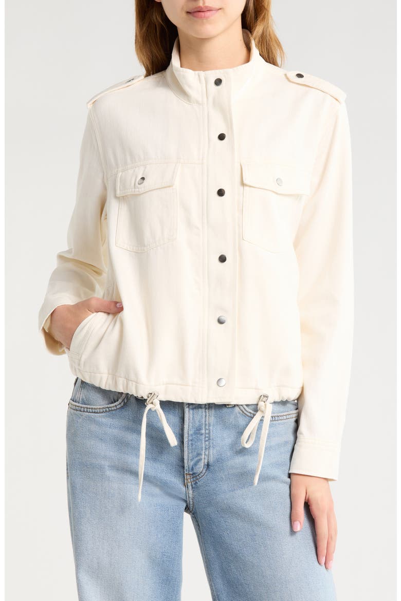 Collins Crop Jacket, Alternate, color, IVORY