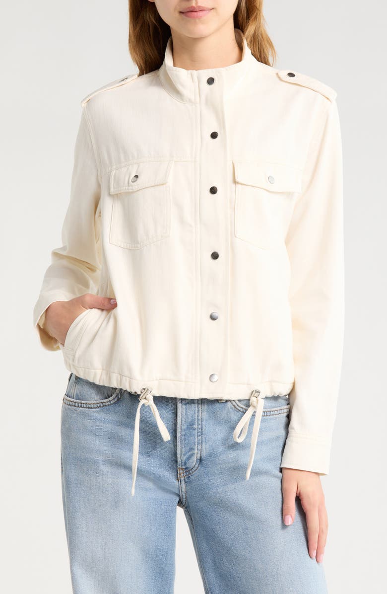 Rails Collins Crop Jacket, Alternate, color, Ivory