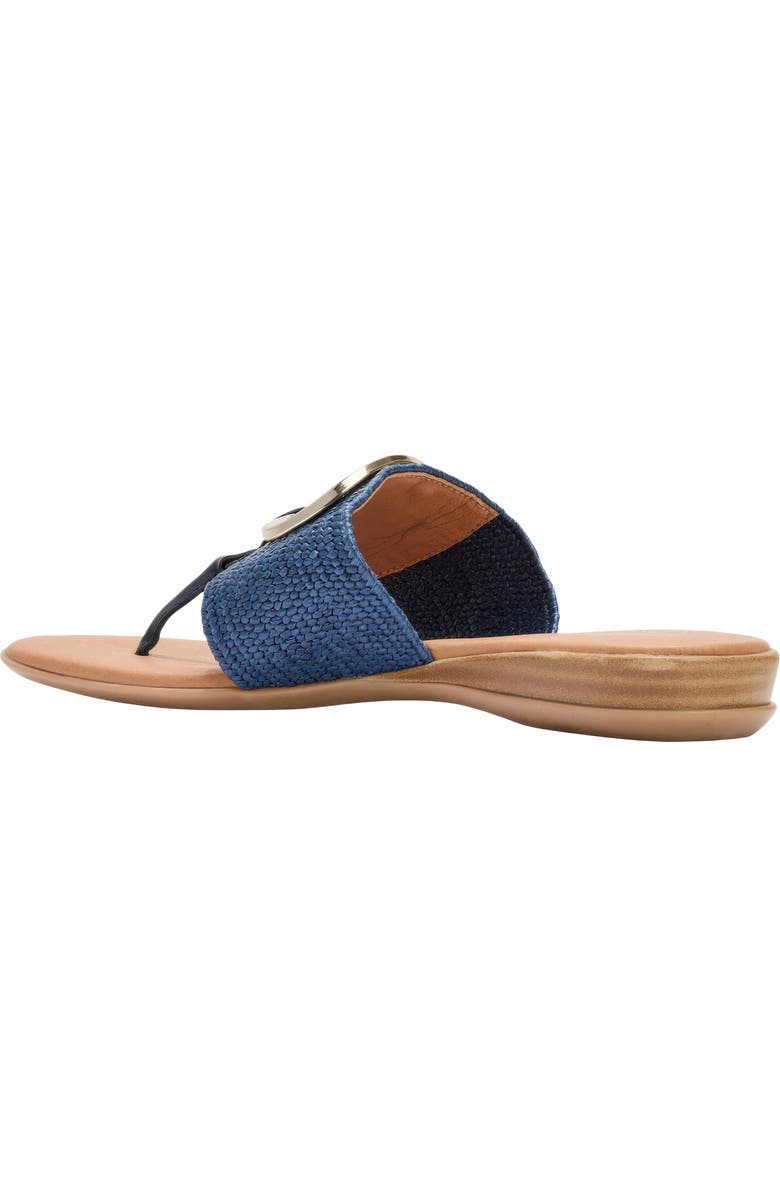 André Assous Nixi Slide Sandal, Alternate, color, Navy