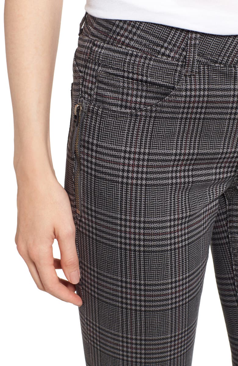 Wit & Wisdom Ab-Solution Plaid Slim Pants, Alternate, color, 