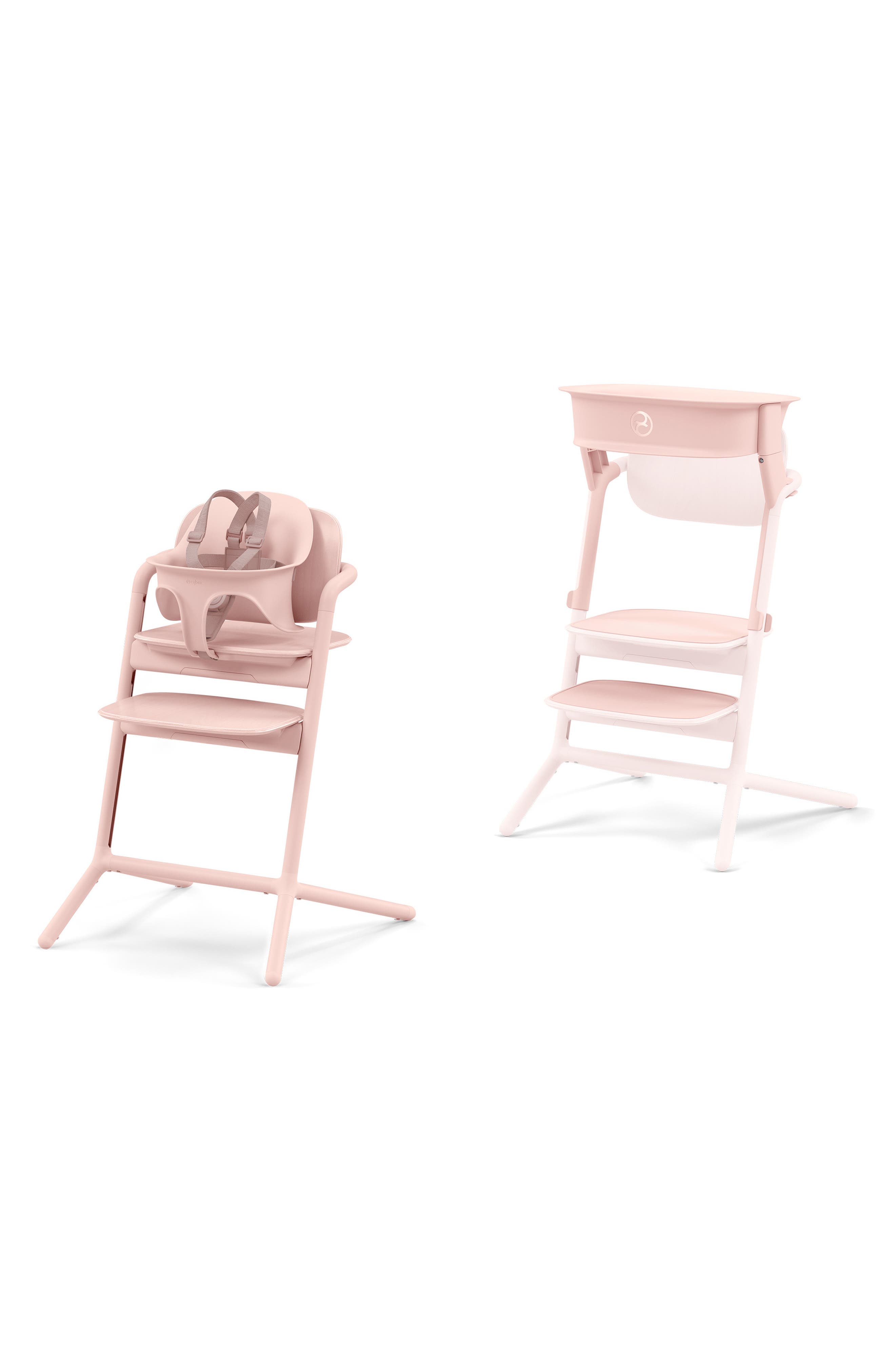 CYBEX LEMO 3-in-1 High Chair with Baby Set & Tray in Pearl Pink 