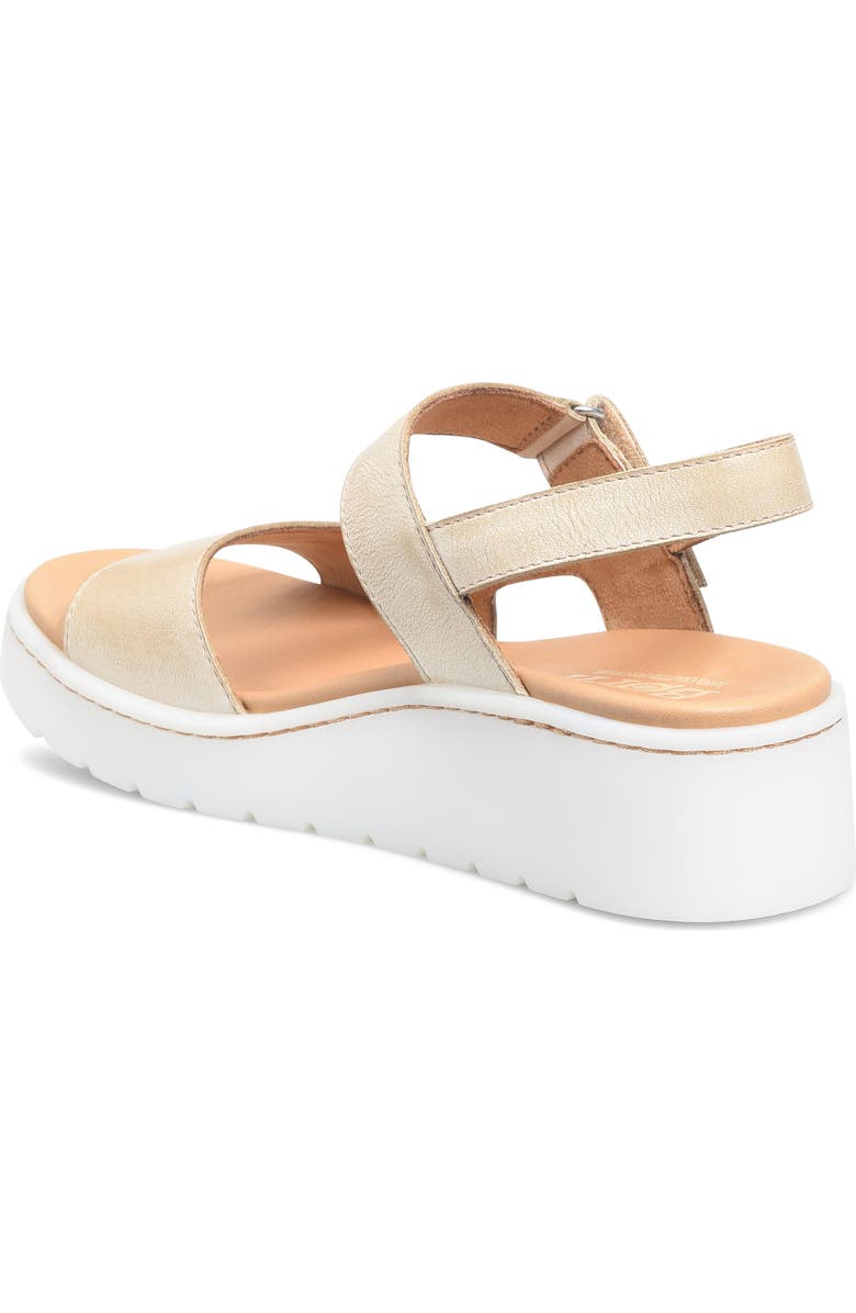 Børn Kit Slingback Platform Sandal, Alternate, color, Natural Leather