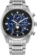 Citizen Tsuki-yomi Atomic Timekeeping Super Titanium™ Bracelet Watch, 43mm