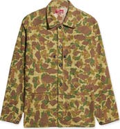 Fortela Frog Cotton Camouflage Overshirt