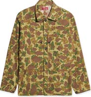 Fortela Frog Cotton Camouflage Overshirt