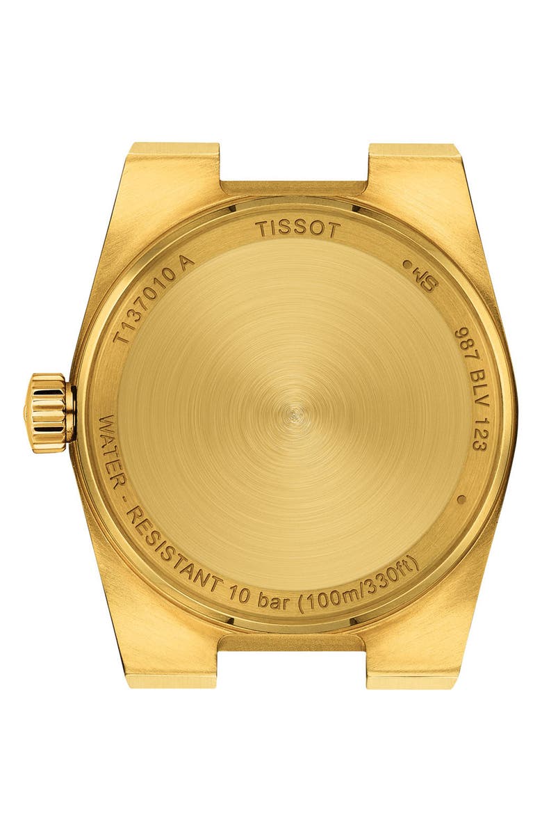 Tissot PRX Bracelet Watch, 25mm, Alternate, color, Champagne / Golden