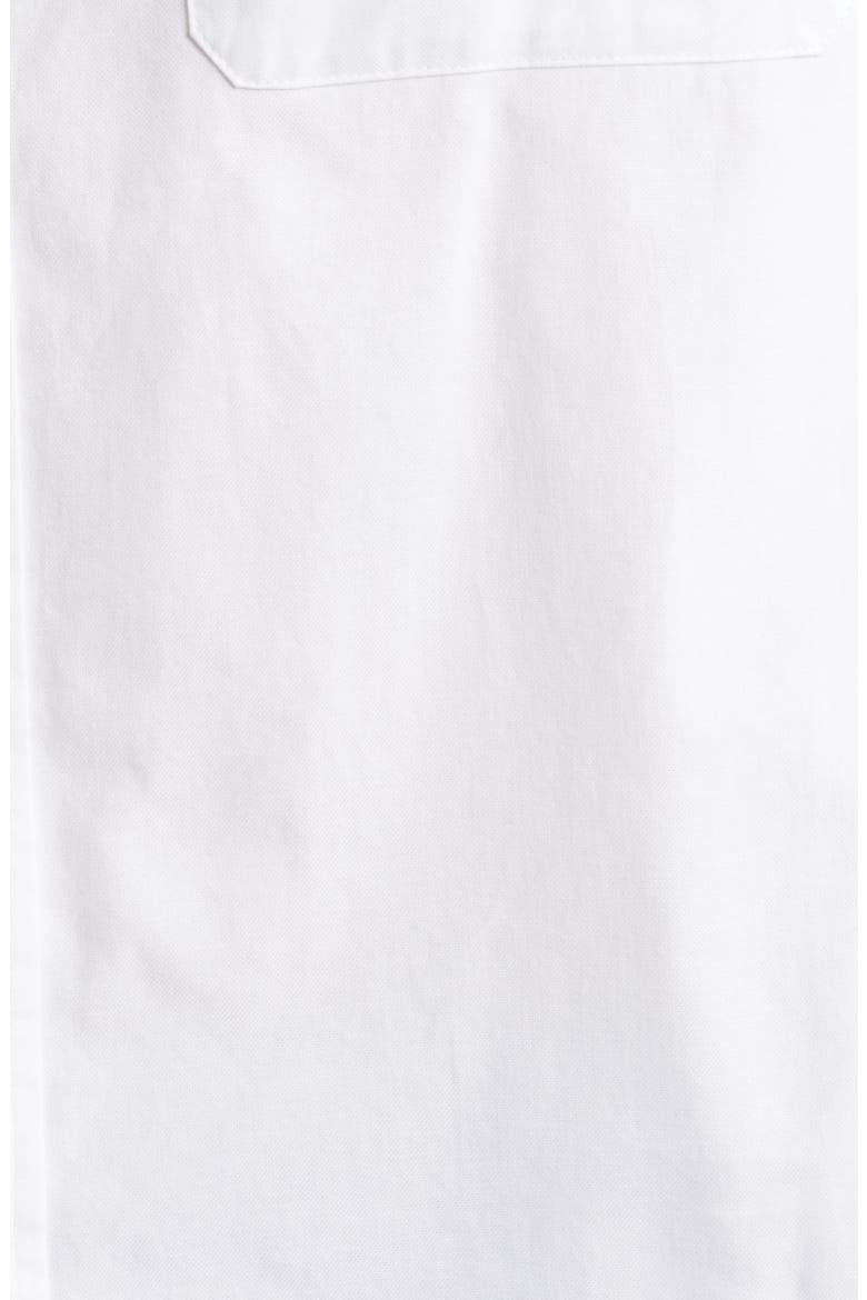 Cotton Oxford Button-Down Shirt, Alternate, color, WHITE