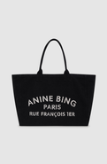 ANINE BING Leo Canvas Tote Bag