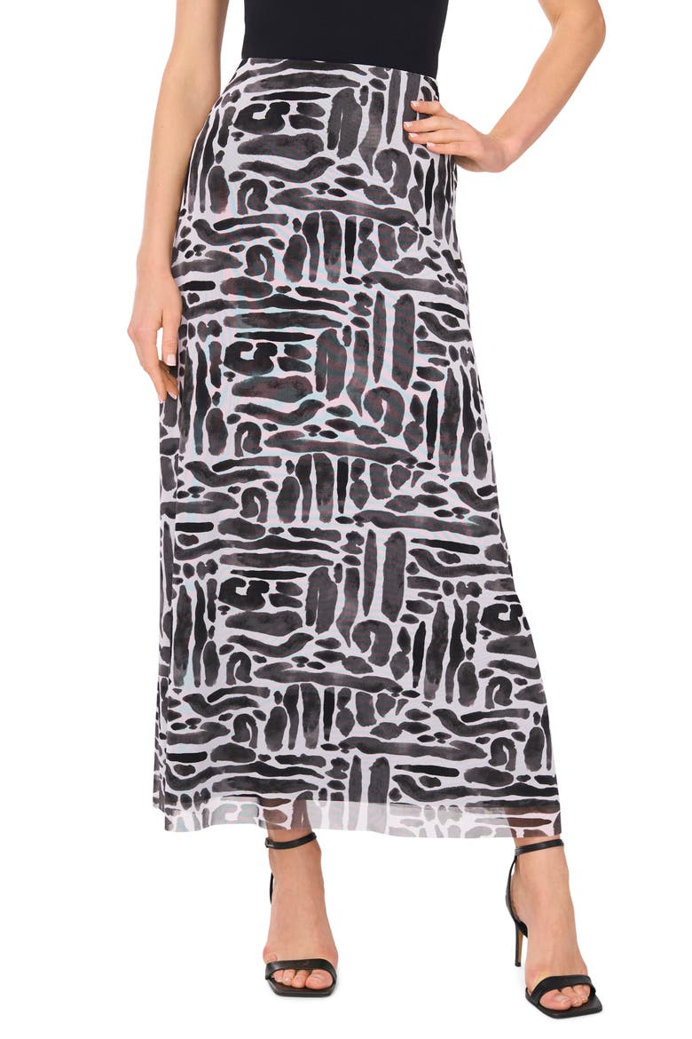 Knit Pull-On Skirt, Main, color, LUCENT WHITE
