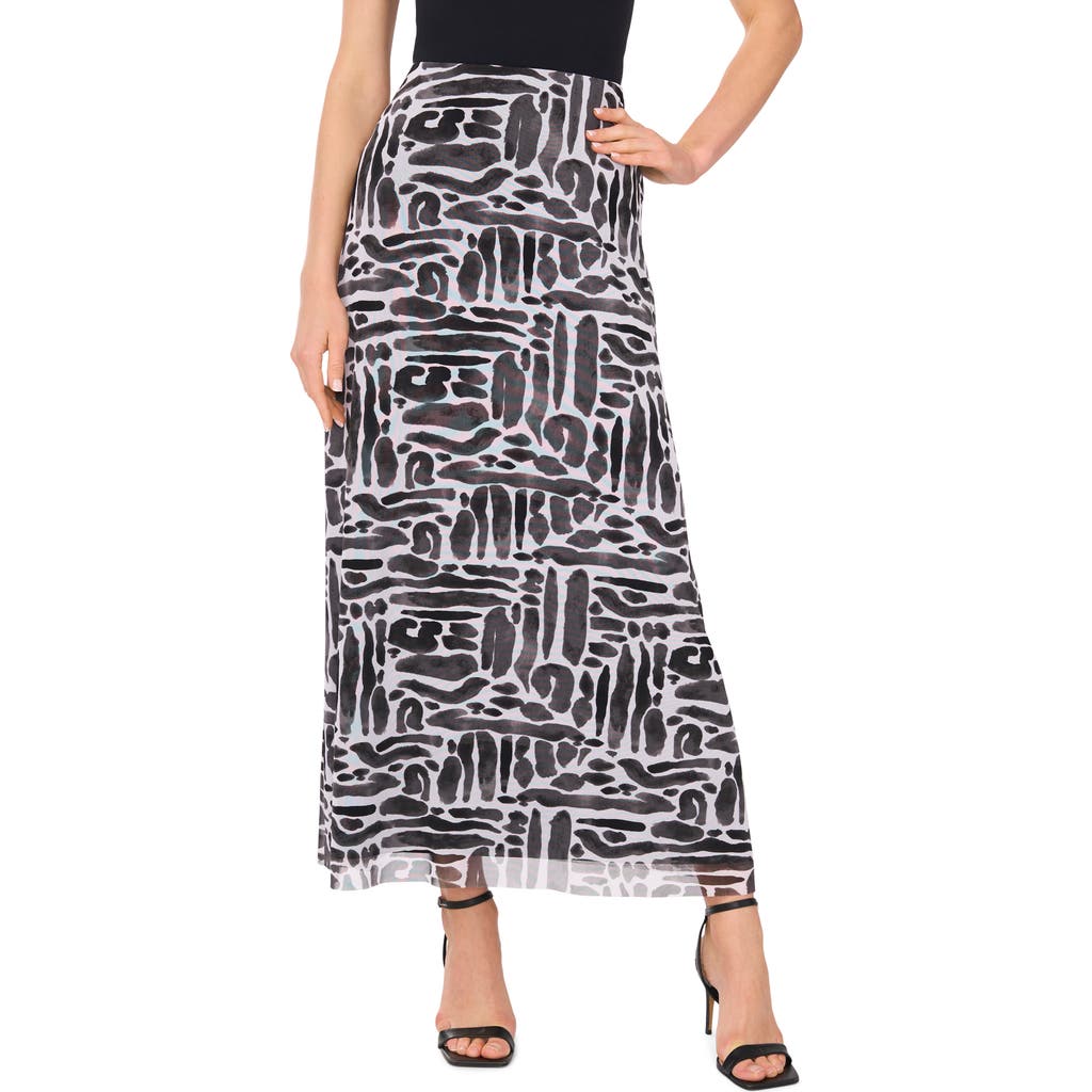 Shop Vince Camuto Knit Pull-on Skirt In Lucent White