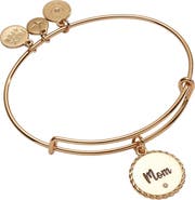 Alex and Ani Mom Charm Bangle Bracelet