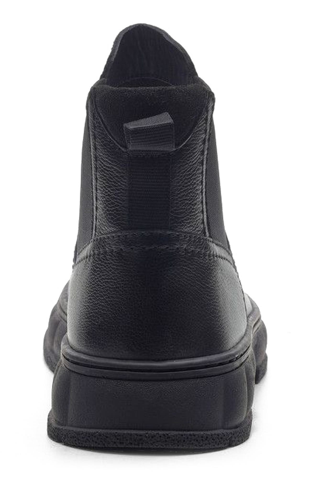 A. Veer Axis Chelsea Boot, Alternate, color, Black Leather