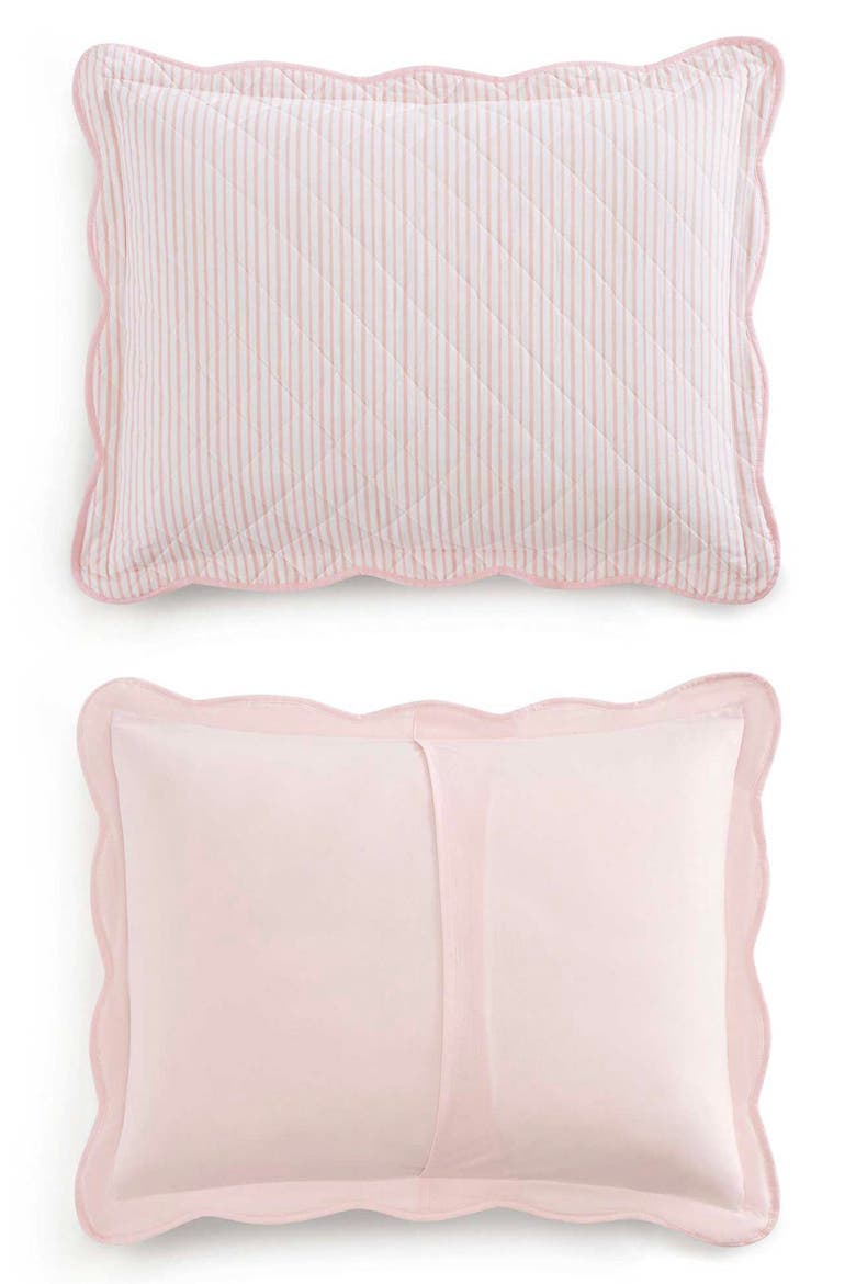 Kingston Quilt Set, Alternate, color, WHITE/ POW ROSE