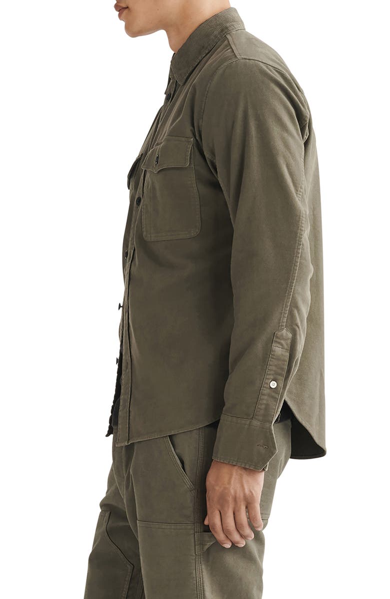 rag & bone Stretch Cotton Moleskin Jacket, Alternate, color, 