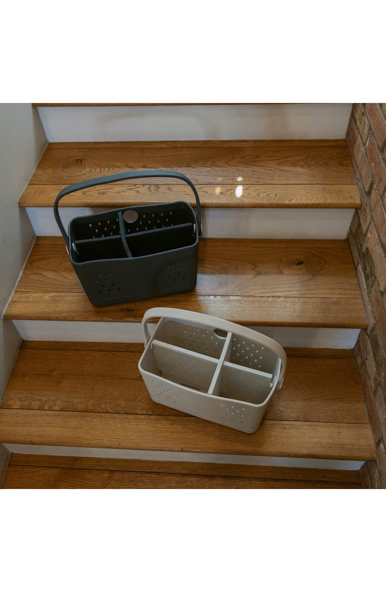 Parker Baby Co. Bath Caddy, Alternate, color, Smoke