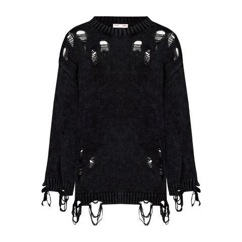 Your *Itch Ripped Knit Sweat