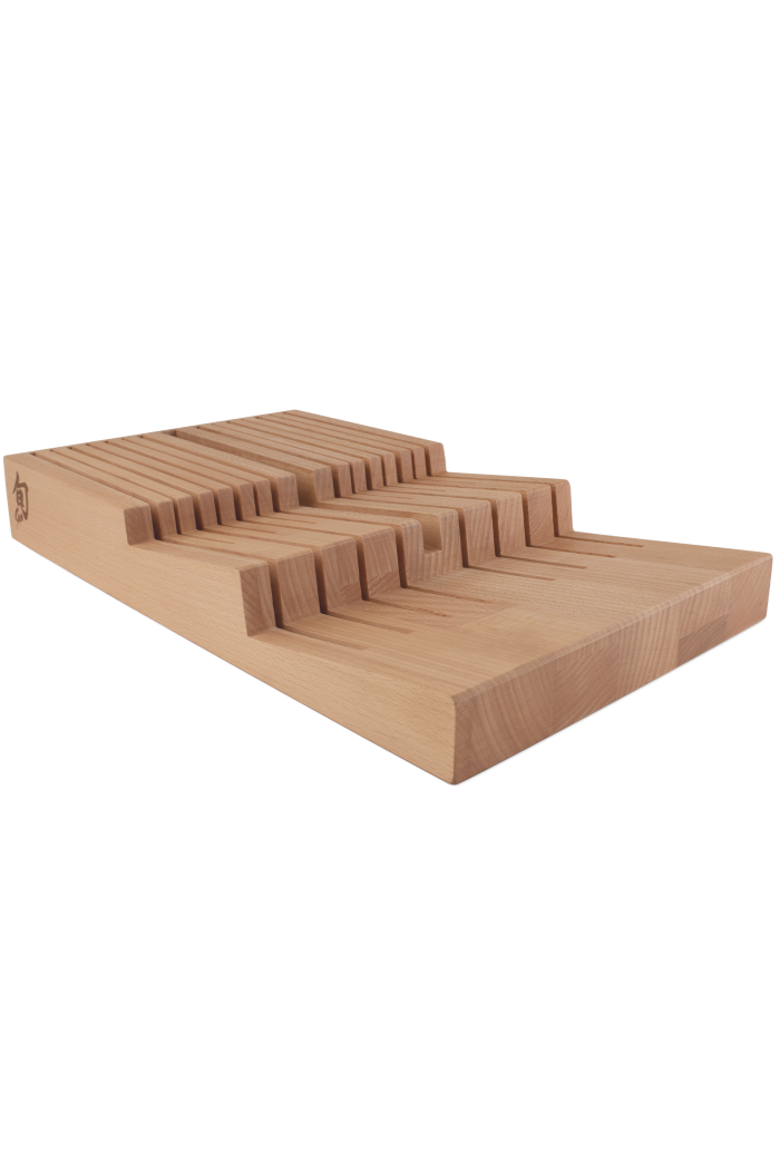 15 Slot In-Drawer Knife Tray, Main, color, Blonde